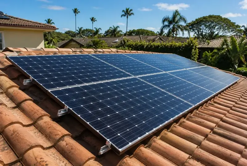 Installation de panneaux solaires à Ayguatébia-Talau
